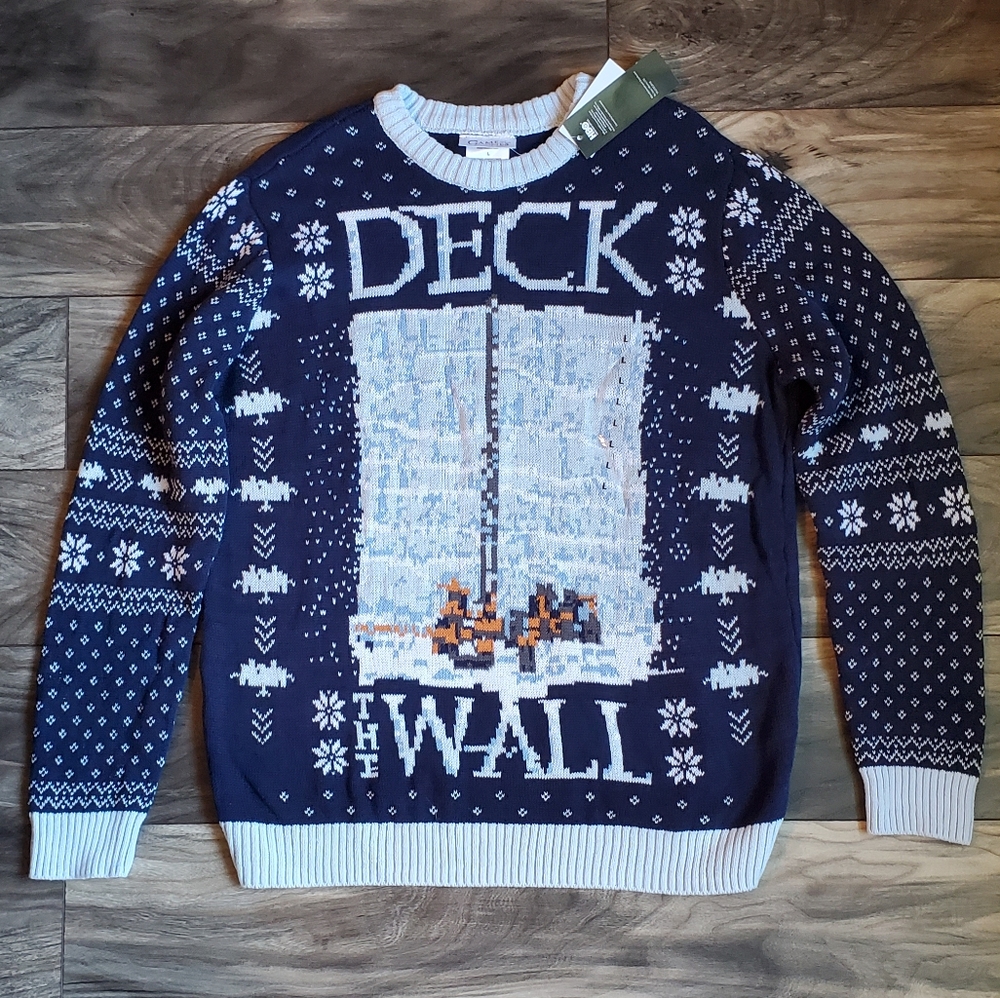 NWT Game of Thrones ugly Christmas sweater. Size L